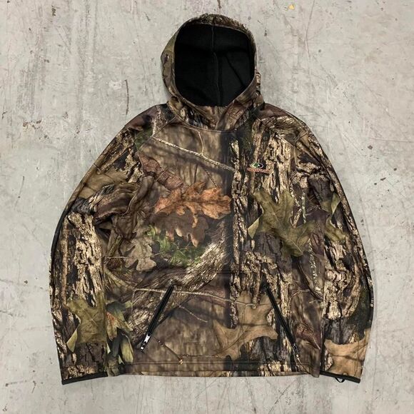 Mossy oak real tree camo hoodie sweatshirt size medium - Picture 1 of 5
